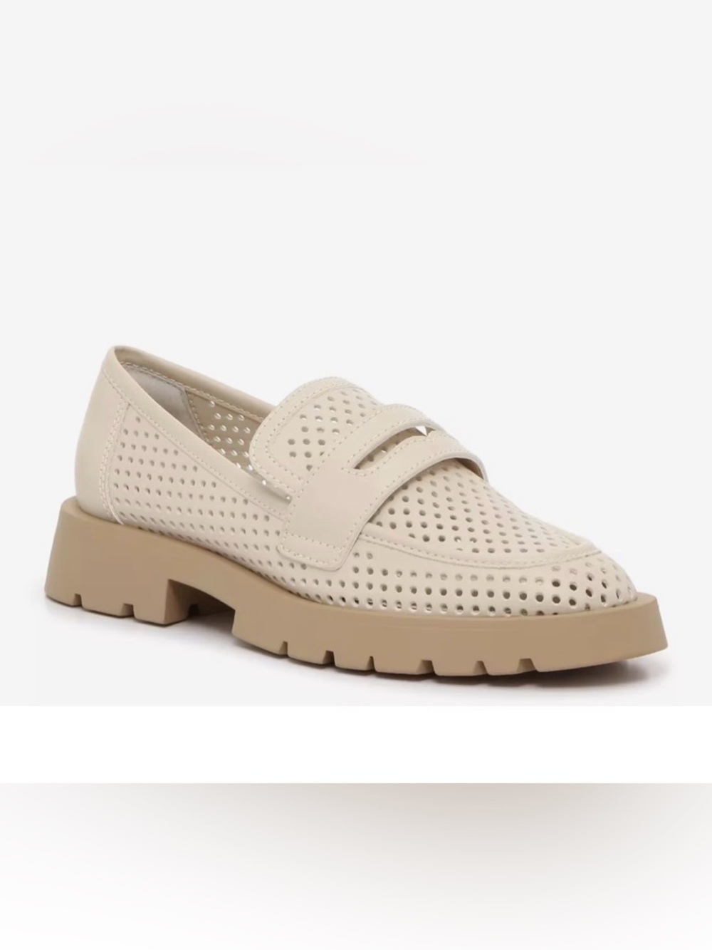 Dolce Vita Ersula Loafer cream color Sz 10